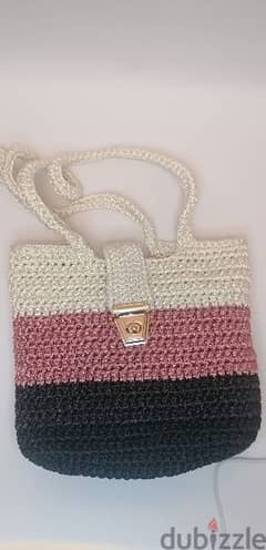 handmade crochet bag 0