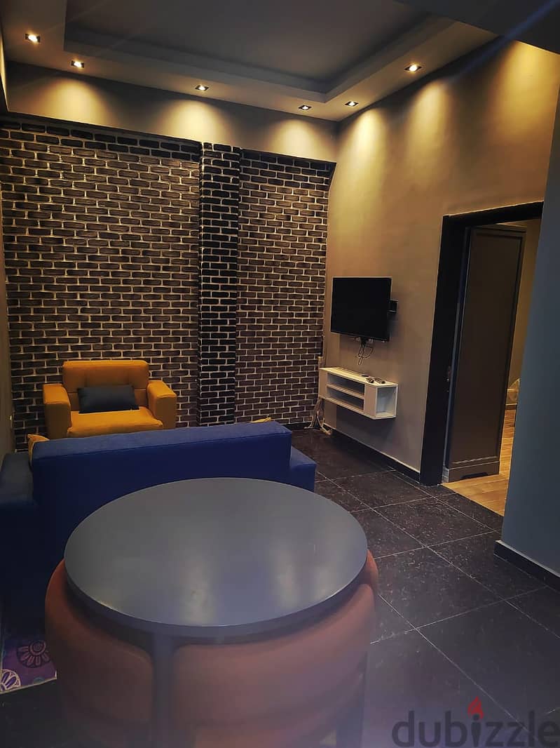 Studio for sale 50 m Kitchen + AC’s prime location Super Lux finishing in El Banafseg 7 villa 15