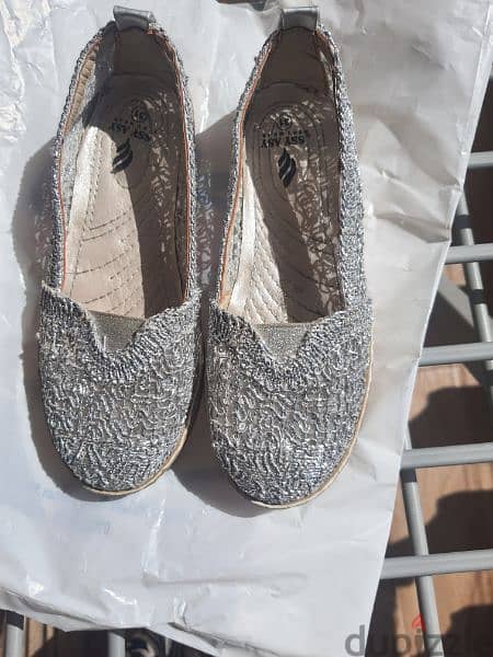 Silver shoes 1