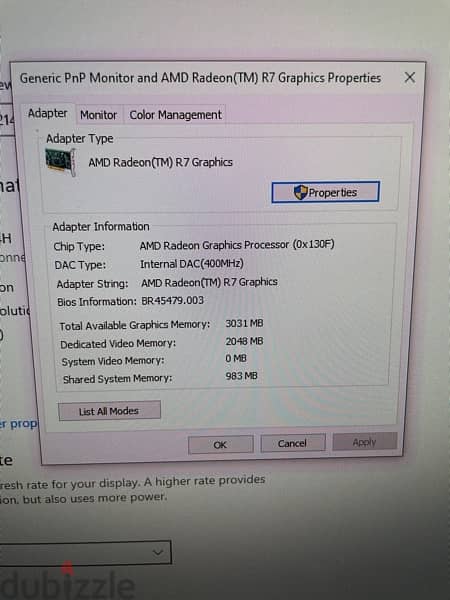 كيسه A10 مع كارت شاشه 2 جيجا AMD 1