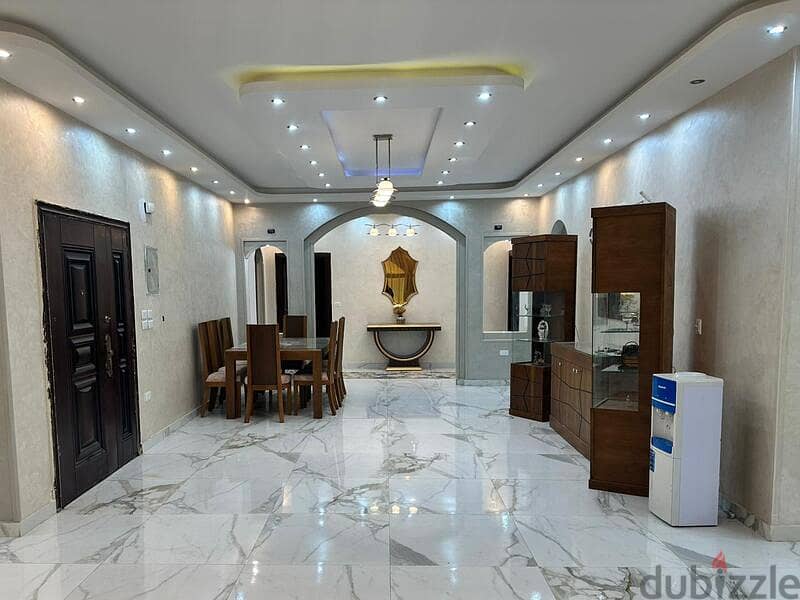 Fully furnished apartment for rent in the first settlement, villa area, Yasmine 6 9