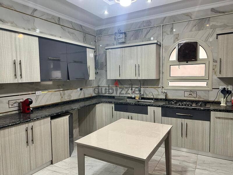 Fully furnished apartment for rent in the first settlement, villa area, Yasmine 6 11