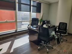 Finished & Furnished Office directly on the 90th for rent