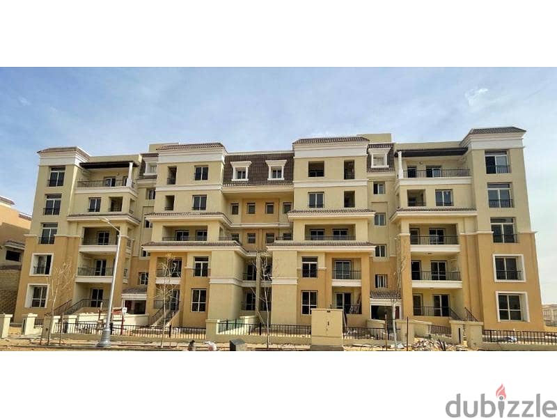 Apartment ground with garden for sale 205m Sarai Compound New Cairo 2