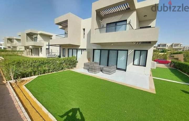 Two-room chalet for sale, finished, with ACS and kitchen,sea view , in Azha Village, North Coast, Ras El Hekma Bay, installment 8 years . . . . . . . . . . . . . . 5