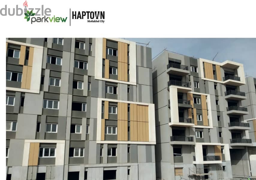 Apartment for sale, immediate receipt, 195 meters in Hap Town Compound “Hassan Allam”, Mostakbal City, New Cairo,10%downpayment & installment 5 years 9