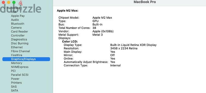 MacBook Pro M2 Max 16 inch 4