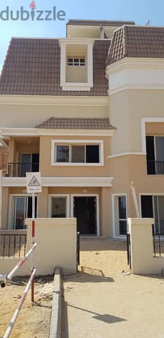 S Villa  for sale in Sarai Compoun next to Madienty, 239 sqm (4 beds),cash discount 42% landscape view /10% down payment and installments over 8 years