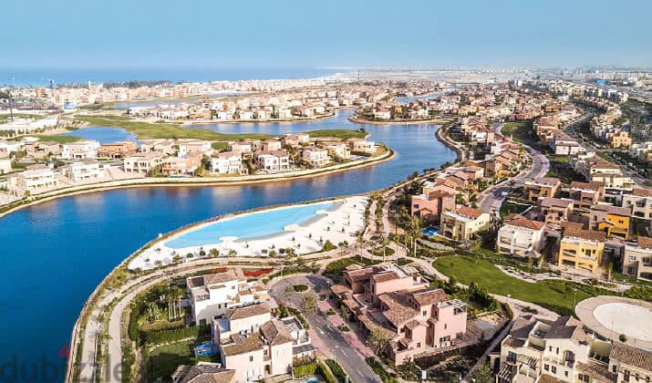 بأقل اوفر شقة 86م بحري - تشطيب كامل - فيو canal متميز في مارينا مراسي - marassi marina 8