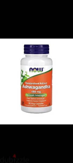 Ashwagandha 450mg 90 Veg Capsules Dietary Supplement