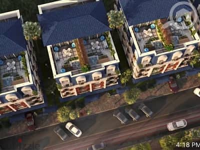 Garden Villa Corner, the most Prime location in the 5th Settlement, in the Nile Boulevard Compound, 10 Mins from Cairo Airport, with a 10% discound 2