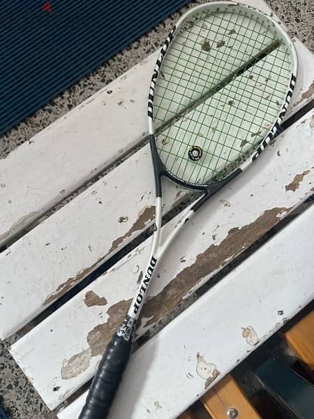 Dunlop Muscle Weave Squash Racquet Pro Premium Titanium 2