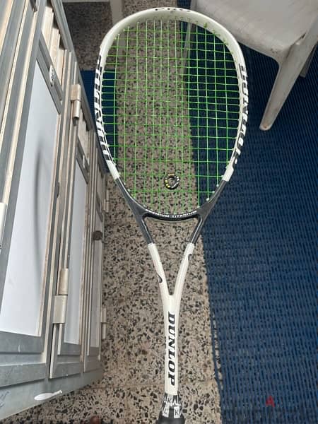 Dunlop Muscle Weave Squash Racquet Pro Premium Titanium 6