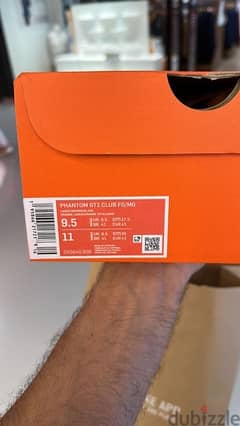 Nike football shoe size 43