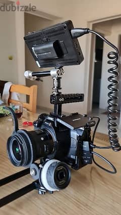 blackmagic 6k pro with equipment for sale