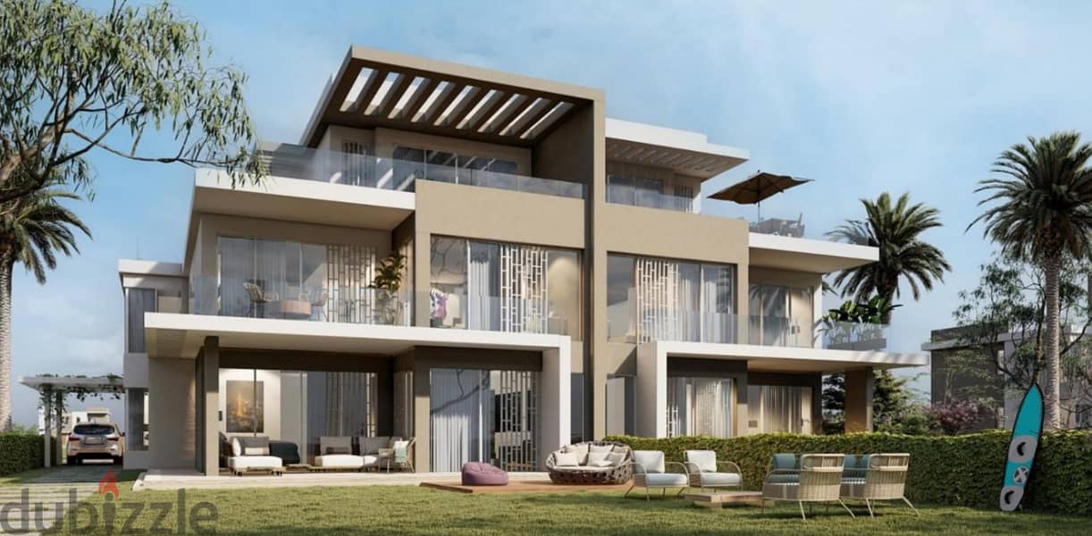 With a 10% down payment, your fully finished chalet in Ras El Hekma Sea Shore with Hyde Park and equal installments | SeaShore 7