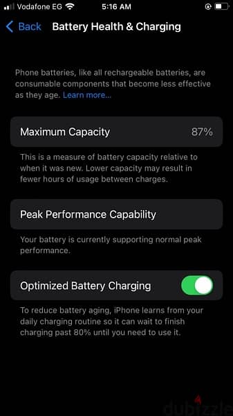 iphone 8 64g battery 87 3