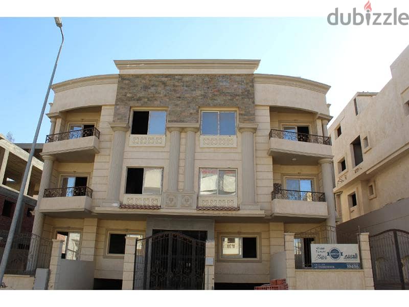 Own a ground apartment in the Fifth Settlement 195 meters + 135 meters Garden Bait Al Watan 3