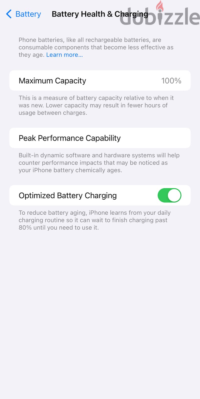 IPhone 14 Pro Max 256GB Deep Purple 100% Battery 2