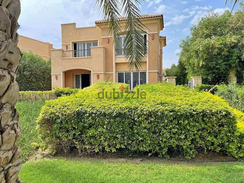 standalone villa 374 sqm with golf view in Stone Park Compound, next to Katameya Heights, in installments 2