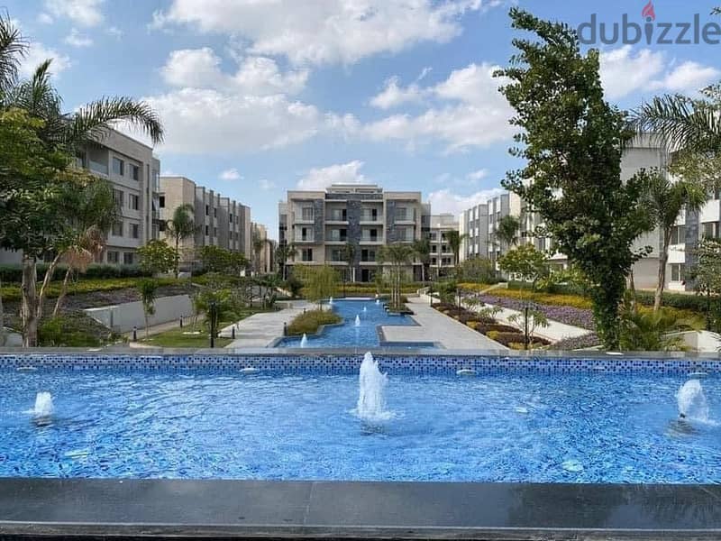 Fully finished ground floor apartment with garden (immediate delivery)   in Galleria Residence Compound  Bua: 157  meters, garden 60  meters  ( 3rooms 1