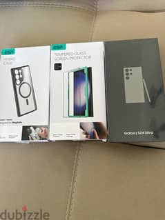 Samsung S24 Ultra NEW & SEALED with Case & Screen Protector