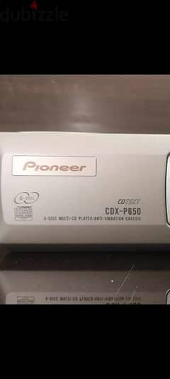 pioneer CD changer 6cd and speaker pioneer 130watt