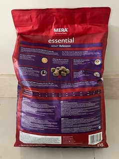 MERA Essential Adult Dog dry food  4kg Made in Germany