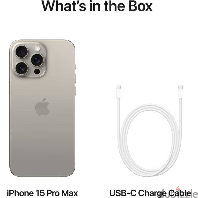 Apple iPhone 15 Pro Max (256 GB) - Natural Titanium 4