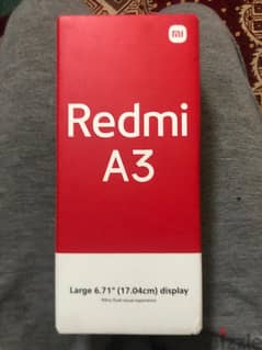 mobile Redmi A3 جديد زيرو