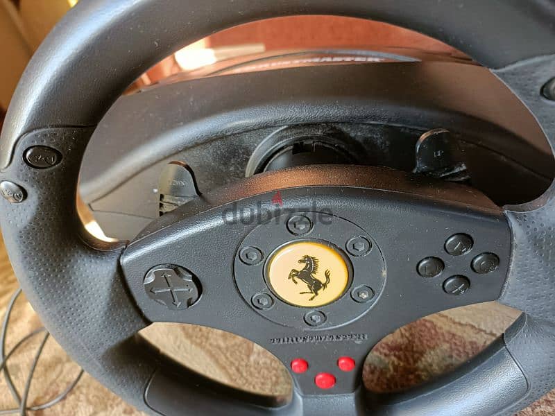 original thrustmaster wheel compatible with pc and ps3. 3