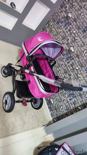 stroller brand laucus new with bok 1