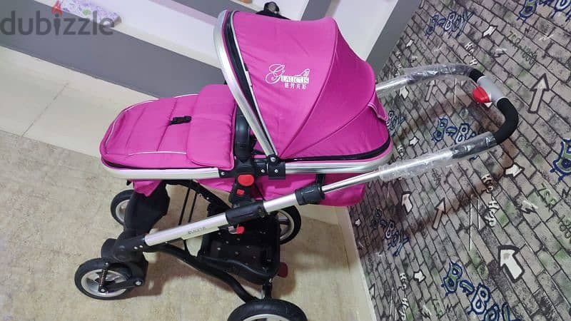 stroller brand laucus new with bok 2