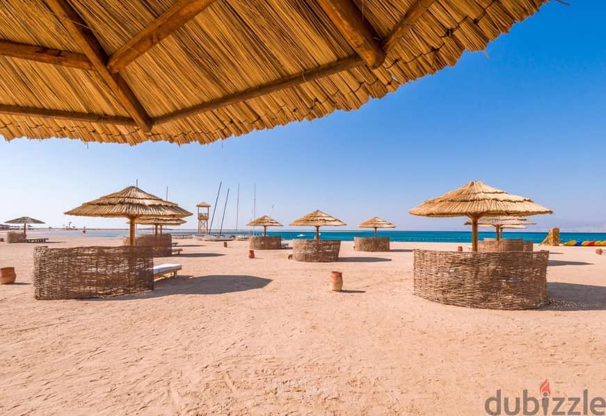 Own a patio twin in Soma Bay village in Hurghada on the Red Sea coast 0