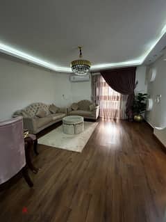 ground floor furnished apartment with garden for rent