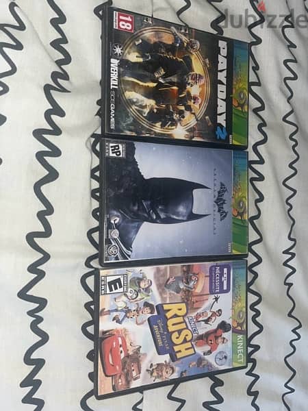 xbox 360 original 2 controllers & 3 games gift 2