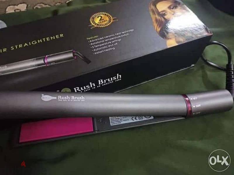 rush brush revolver hair straightener 5