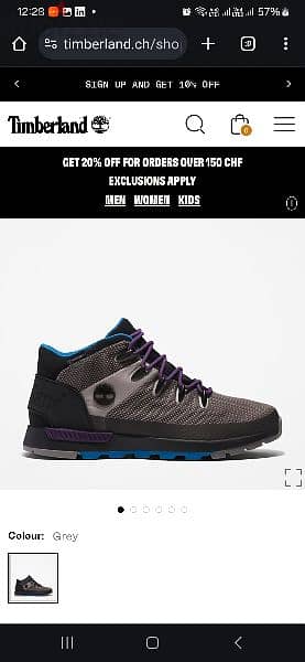 Timberland Sneakers Waterproof Shoes 1