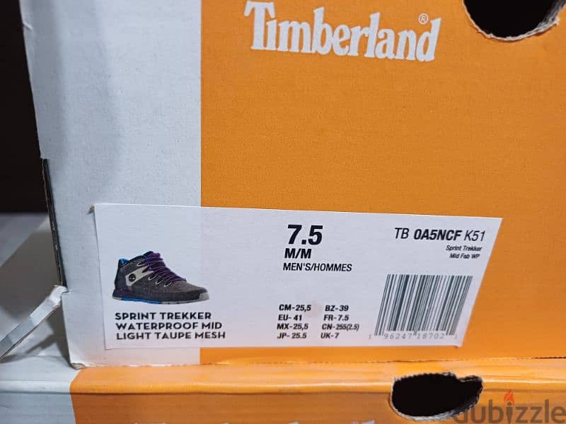 Timberland Sneakers Waterproof Shoes 8