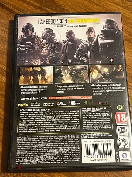 PC games Rainbow x / homefront the revelotion 2