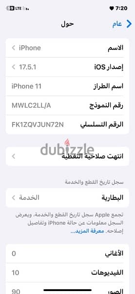 iPhone 11 64GB Waterproof ايفون 11 64 جيجا 1