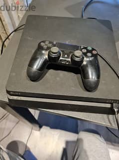 ps4 used + 1 controller + 2 cd