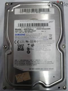 Samsung 750 Gigabyte HDD