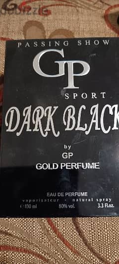Dark Black Perfume for men