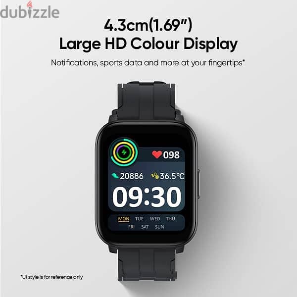 ساعة ذكية ريلمي Realme smart watch techlife sz 100 3