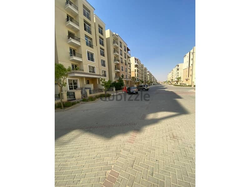 Ready to move apartment for sale, 148 sqm in installments with a prime view, in Sarai Mostakbal City 9