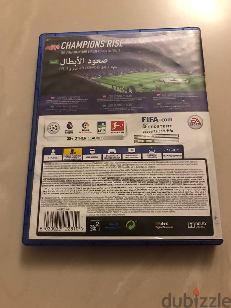 Electronic Arts FIFA 19 PS4 CD 2
