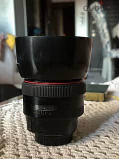 lens 85mm f1/2 canon
