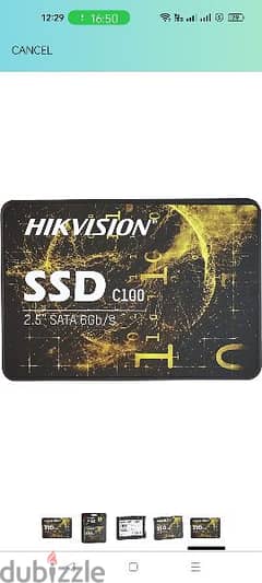 هارد SSD بسعة 120 جيجابايت 2.5 بوصة ساتا 3.0 من هيكفيجن