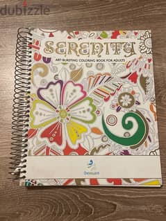 Serenity art-bursting coloring book for adults